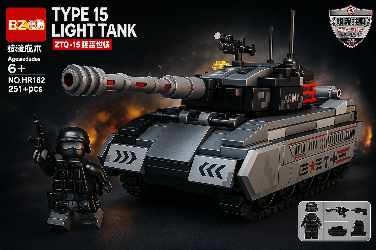 TANQUE TYPE 15 LIGHT TANK