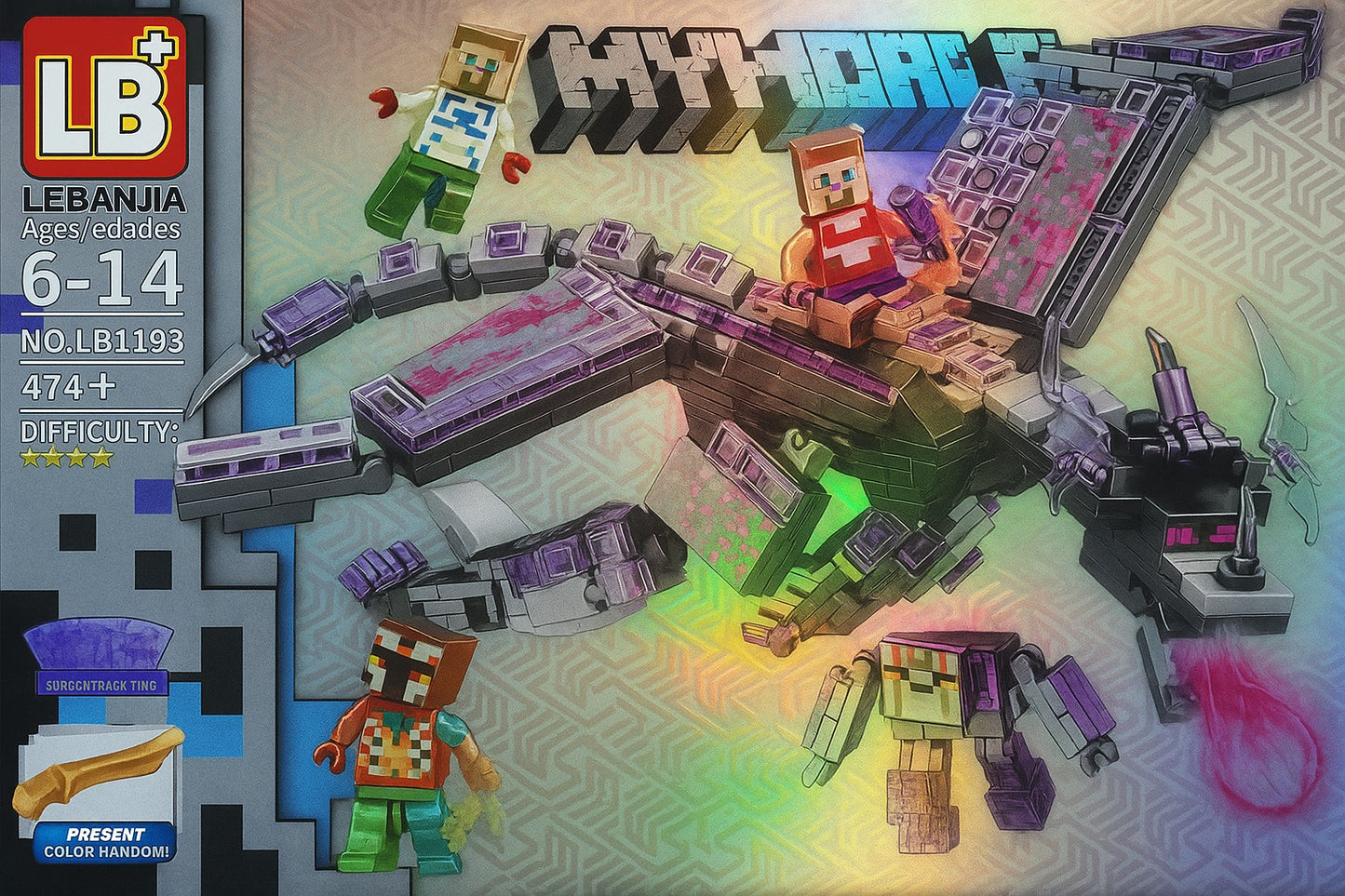 MYCRAFT Dragón LB1193 – 474 Piezas