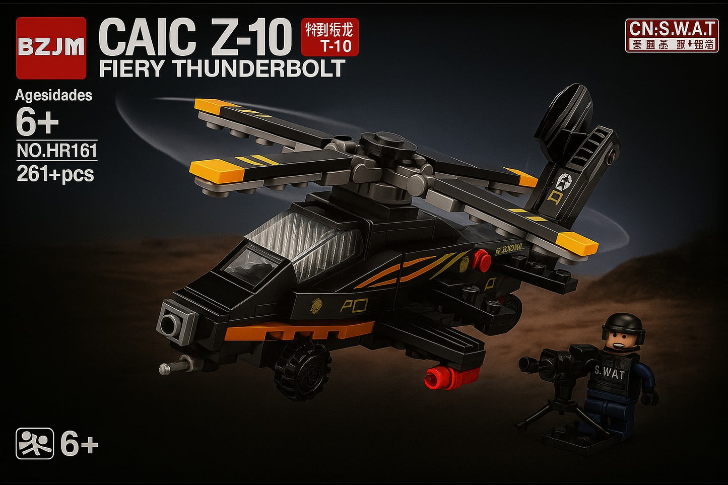 HELICOPTERO FIERY THUNDERBOLT