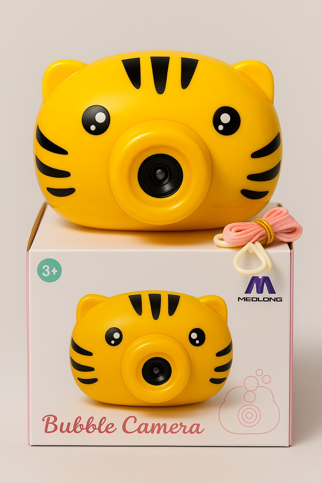 Cámara Lanzadora de Burbujas Infantil